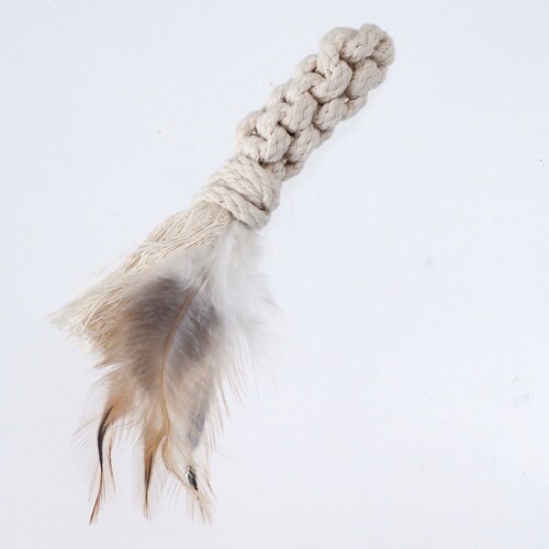 にゃんデントコットンでハミガキスティック