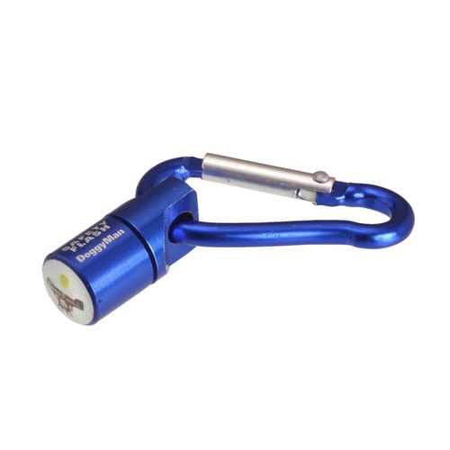 セーフティーフラッシュカラビナ BLUE