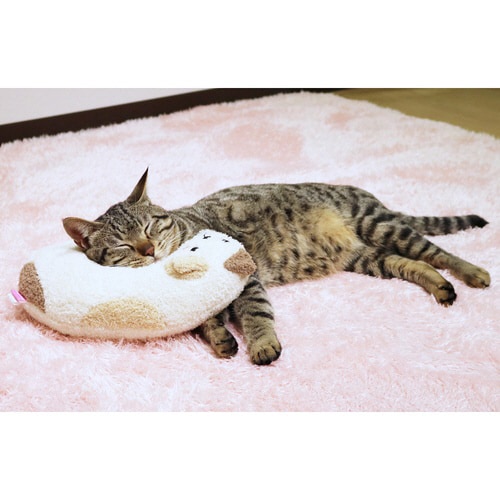 あごのせ猫枕 みけニャン