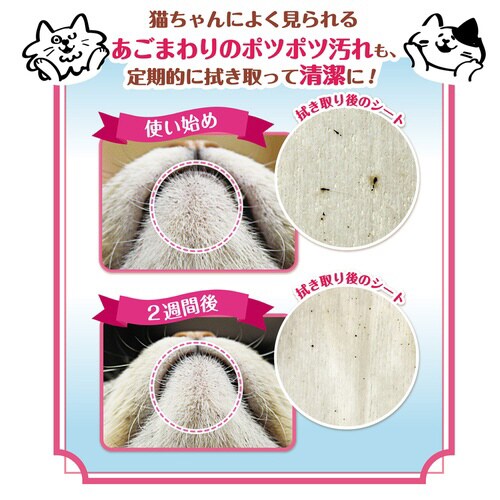 猫ちゃんローションシート