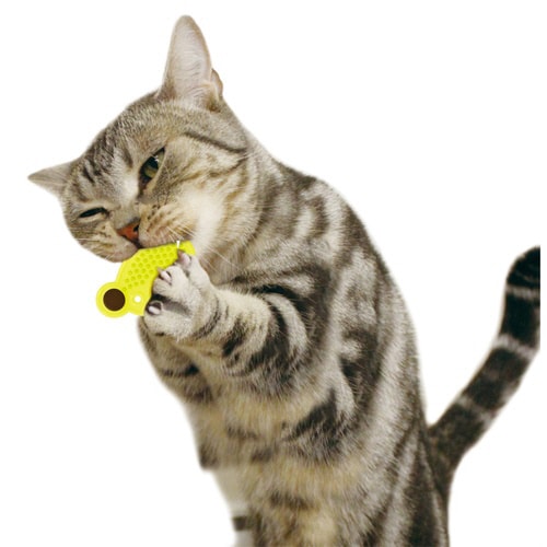 じゃれ猫マタタビぐねぐねデンタル ねずに