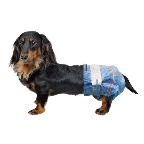 ジーンズ風パンツ S