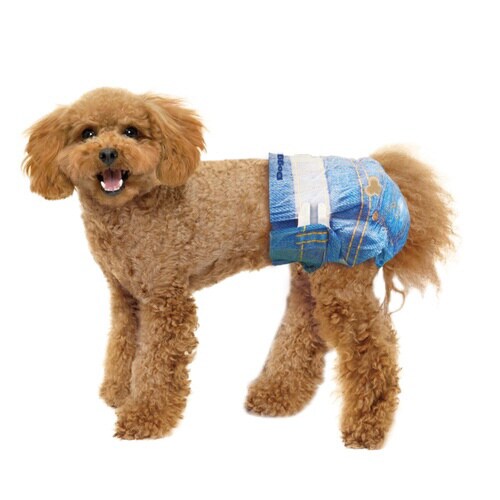 ジーンズ風パンツ M