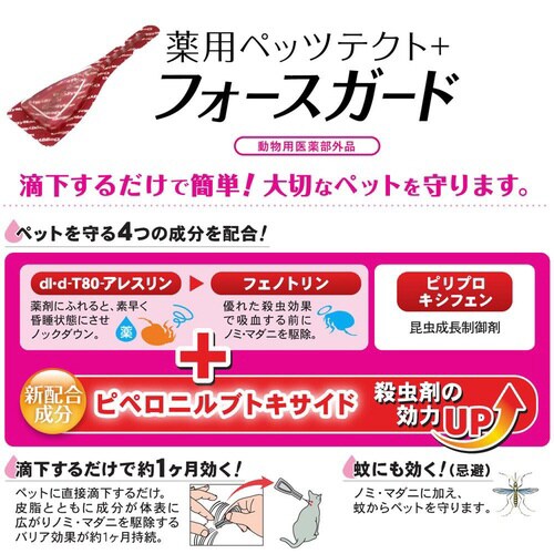 薬用ペッツテクト+フォースガード猫用