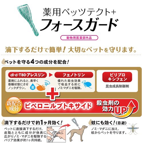 専門薬用ペッツテクト+フォースガード大型