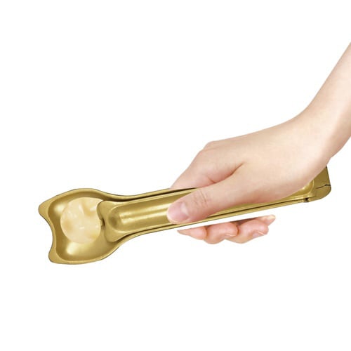 デカ皿スプーン 猫用 金