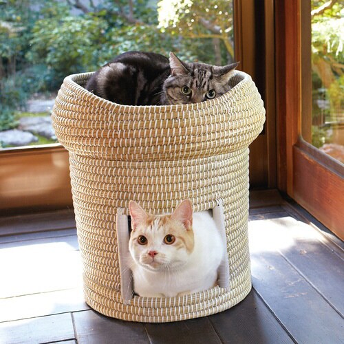 にゃんこのちぐらシリーズ なかよし2段ち