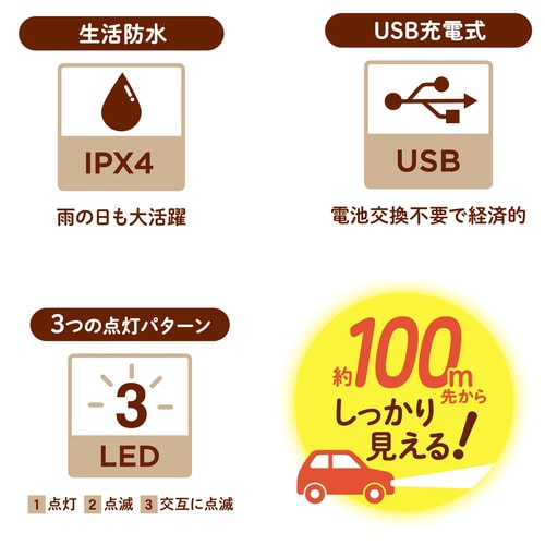 高輝度おさんぽライト