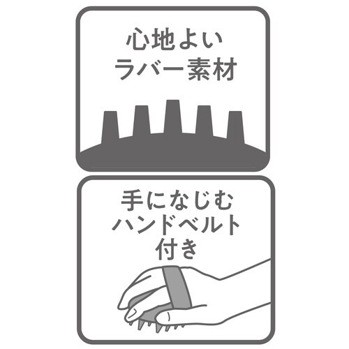 NSC 木製ラバーブラシ