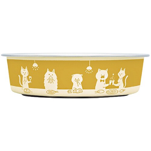 ステンレスの食器 ごはんにゃわん 猫用
