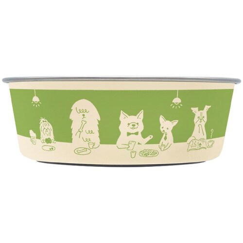 ステンレスの食器 ごはんにゃわん 犬用
