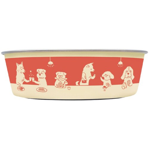ステンレスの食器 ごはんにゃわん 犬用