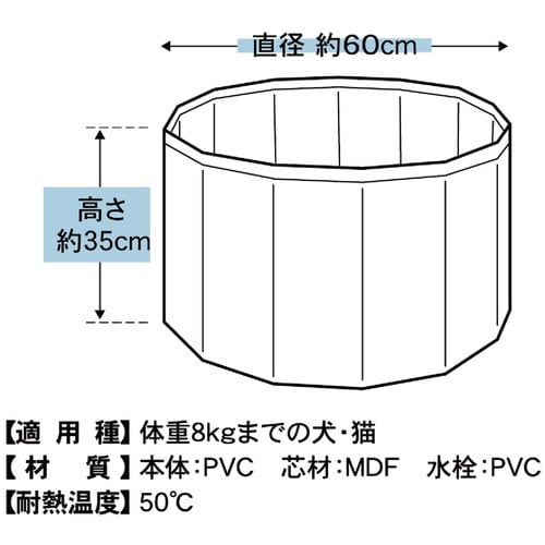 おてがる ペットバス
