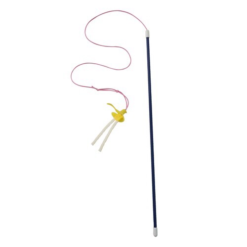 シリコン紙ひもじゃらしトリさん