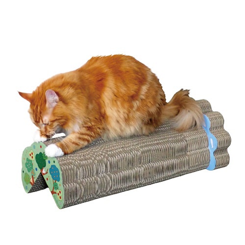 にゃんこのコーナー爪とぎ