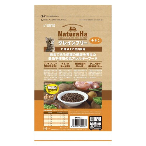 ナチュラハ グレインフリー チキン 11
