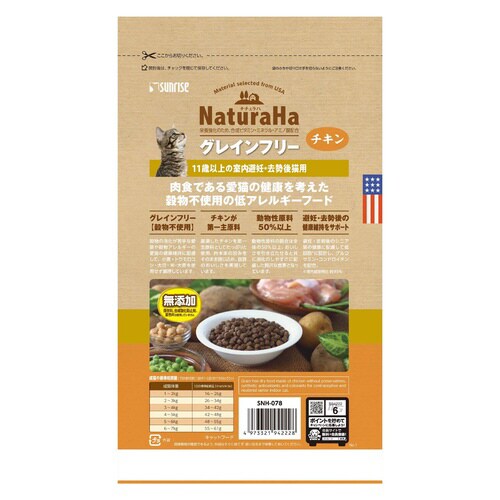 ナチュラハ グレインフリー チキン 11