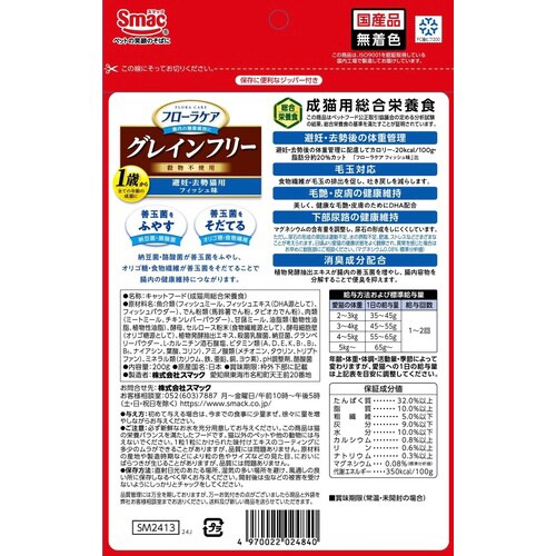 フローラケア猫 お試し 避妊去勢 フィッ