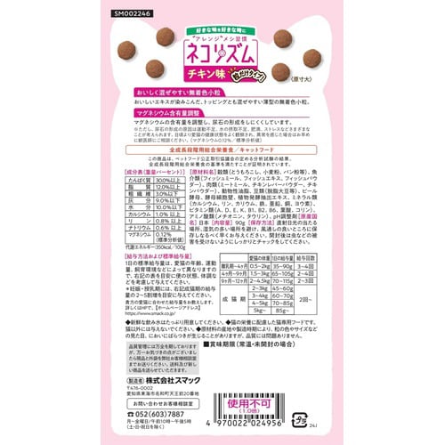 ネコリズム 粒だけ チキン味