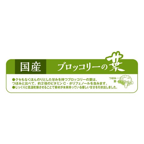 ヘルシーレシピ ブロッコリーの葉