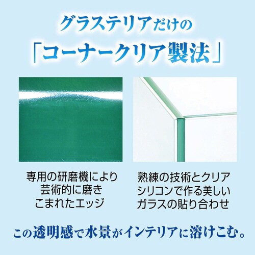 グラステリアFL400 水槽