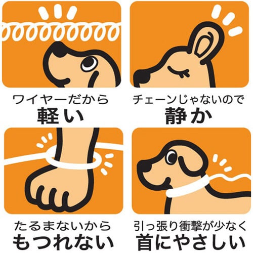 伸縮フレックスケーブル ブルー