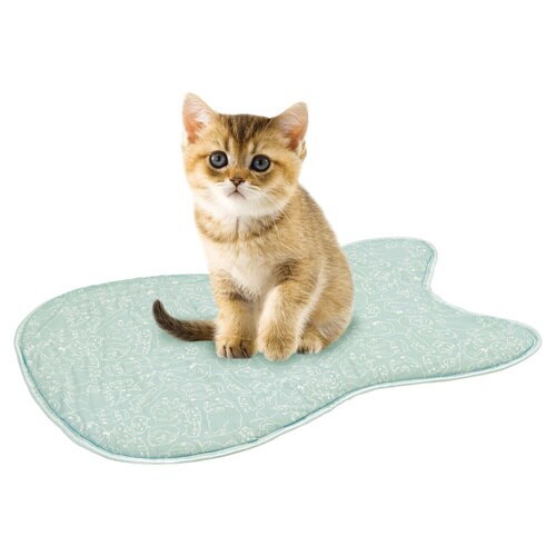 接触強冷感ブサ猫マット