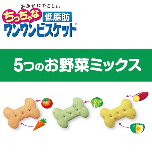 おなかにやさしいちっちゃな低脂肪ワンワン