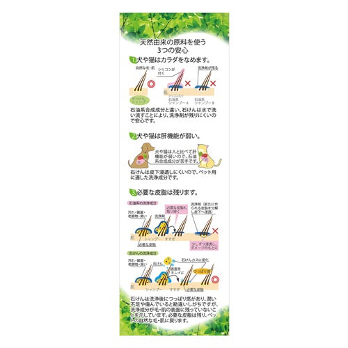 無添加 せっけんシャンプー