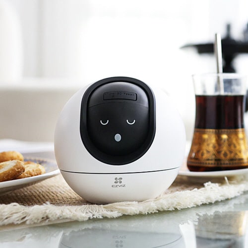 屋内用見守り防犯ネットワークカメラ