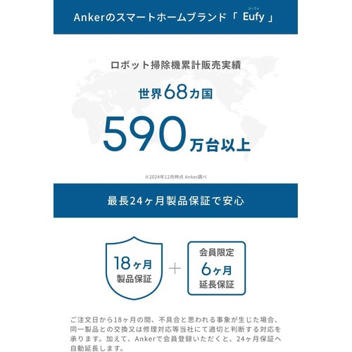 Eufy Robot Vacuum 3−in−1