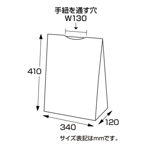 バイオレイニーポリ 340×120×410 50P