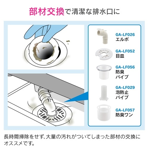 洗濯機排水トラップ用目皿