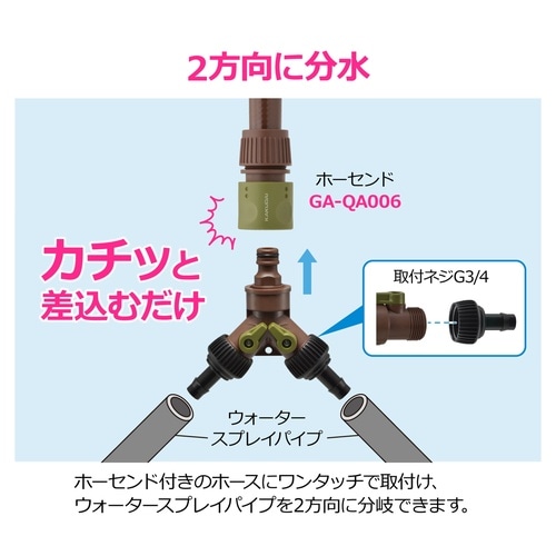 ホース分岐ニップル