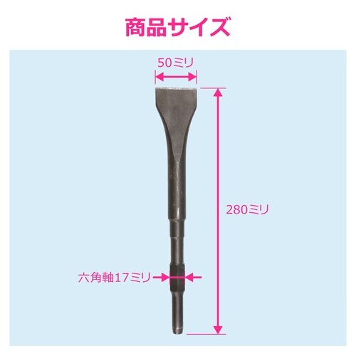 フラットチゼル