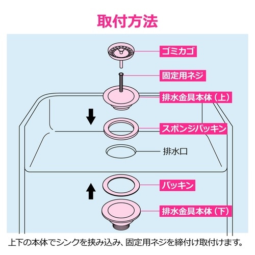 シンク用排水栓