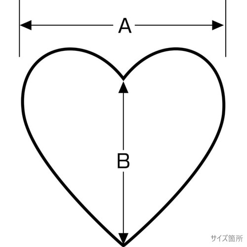 ハート型セルクル