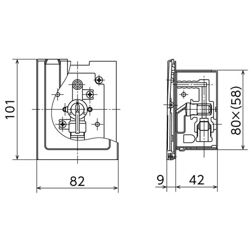 灯油コックボックス
