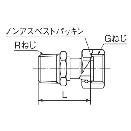 ナット付アダプター
