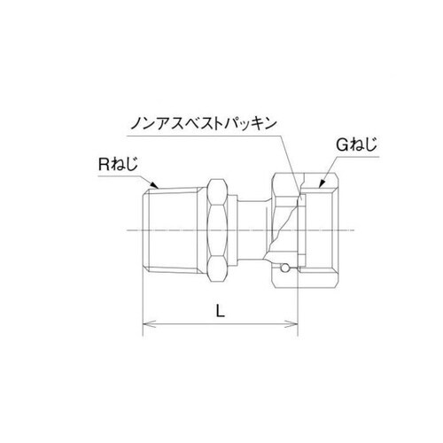 ナット付アダプター