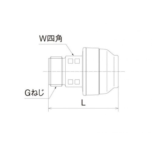 WPJ20型 平行おねじ