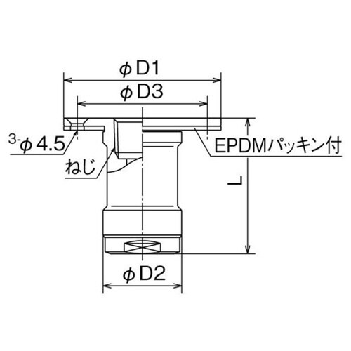 WJ8型 配管アダプター黄銅