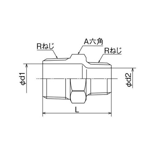 SFRN型 異径六角ニップル