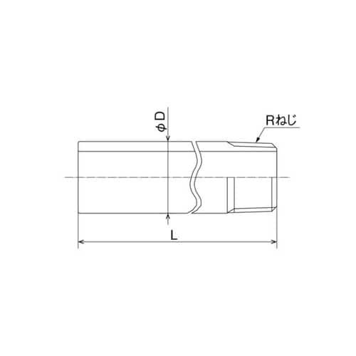 SFN6型 片長ニップル