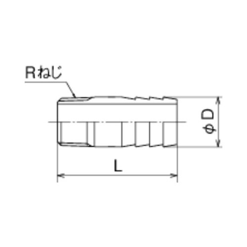 SFHN2型 丸ホースニップル
