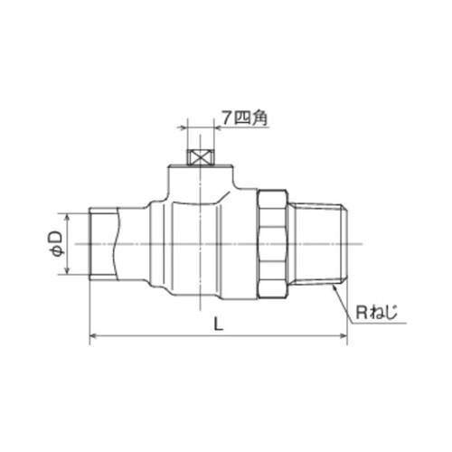 接続ボールバルブ