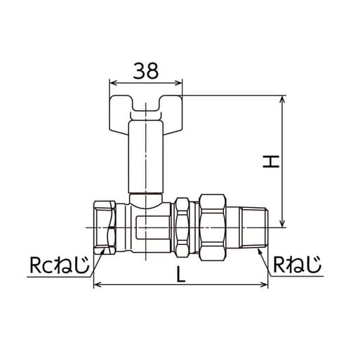 青銅ボールバルブ