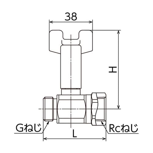 青銅ボールバルブ