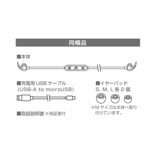 ステレオイヤホン