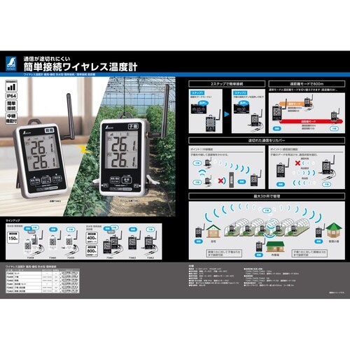 ワイヤレス温度計